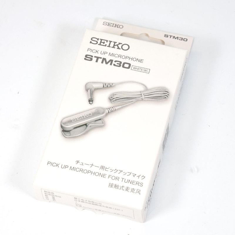 中古】SEIKO / STM30W チューナー用ピックアップマイク 未開封品