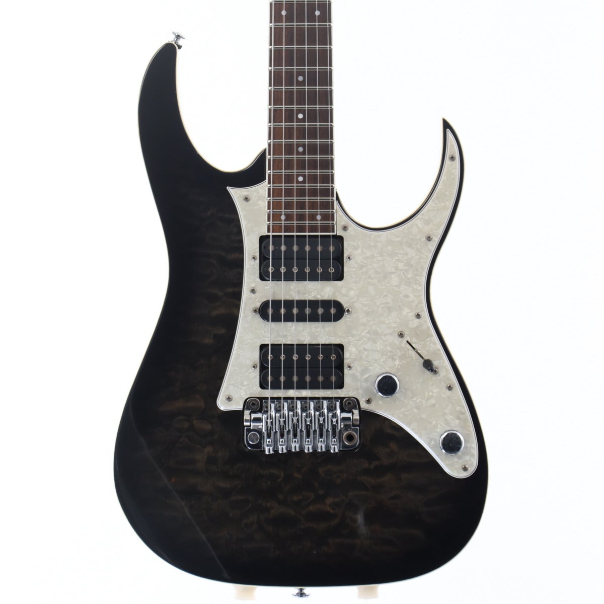 Ibanez Prestige RG2750QV エレキギター 中古】IBANEZ / Prestige RG2750QV Transparent Black 【福岡店