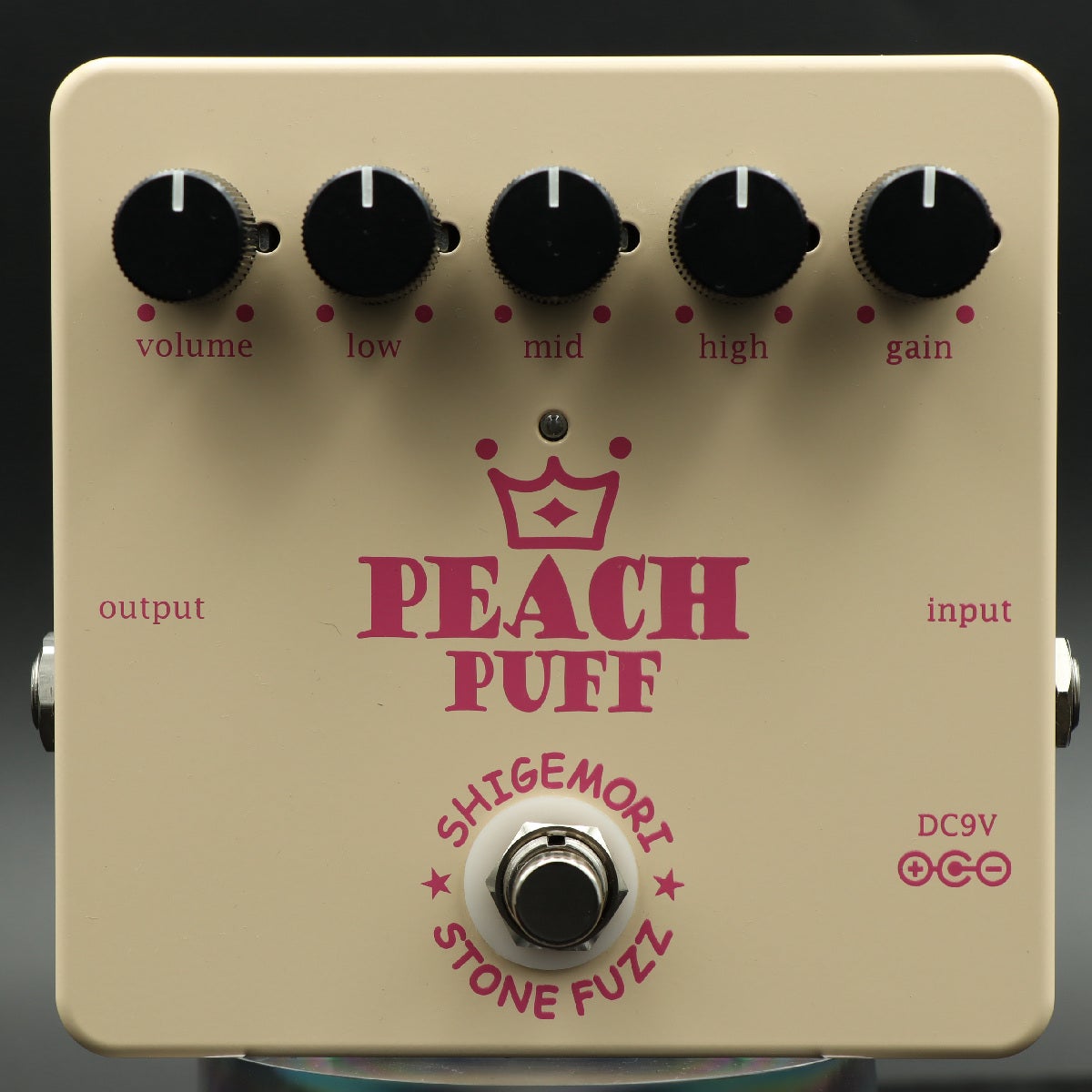 PEACH PUFF SHIGEMORI ストーンファズ シゲモリ新発想のクリーン・クランチなファズ!] Shigemori / PEACH