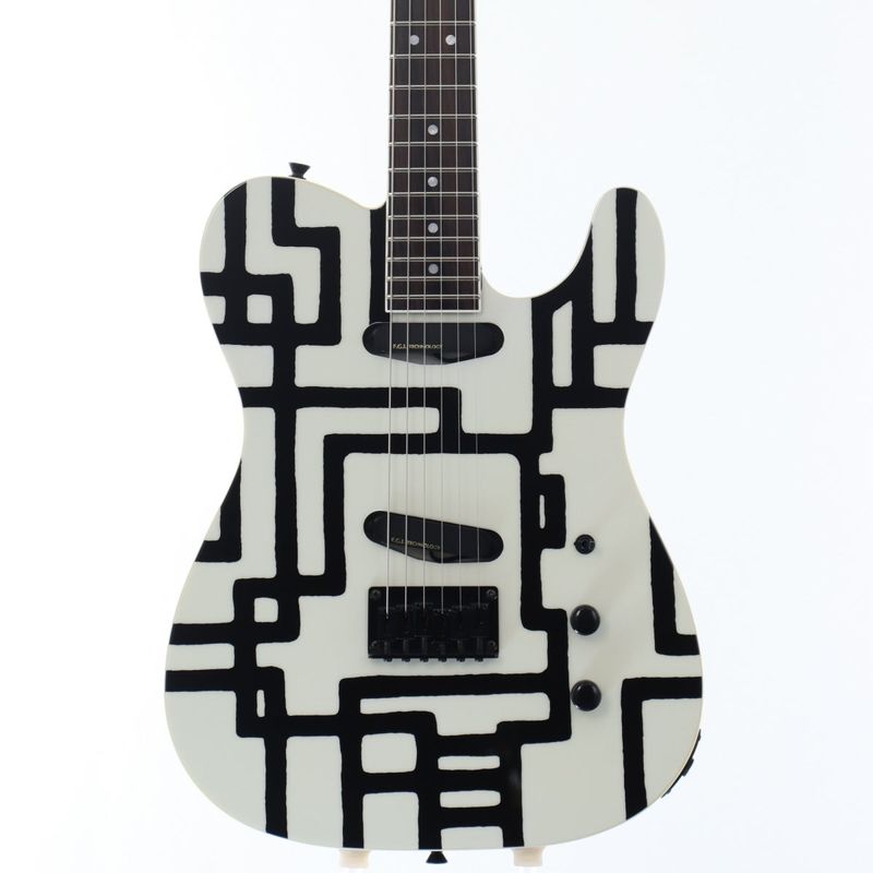 布袋寅泰TE-115HT 復刻版 EMG搭載 中古】FERNANDES/BURNY / TE-115HT HOTEI Model SS Pickups Black Line