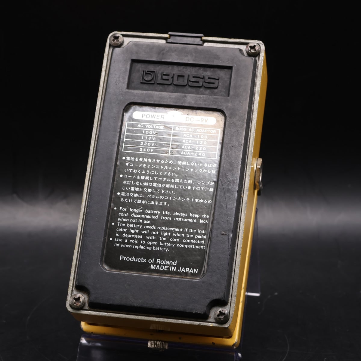 中古】BOSS / OD-1 Over Drive JRC4558D Silver Scew オーバードライブ