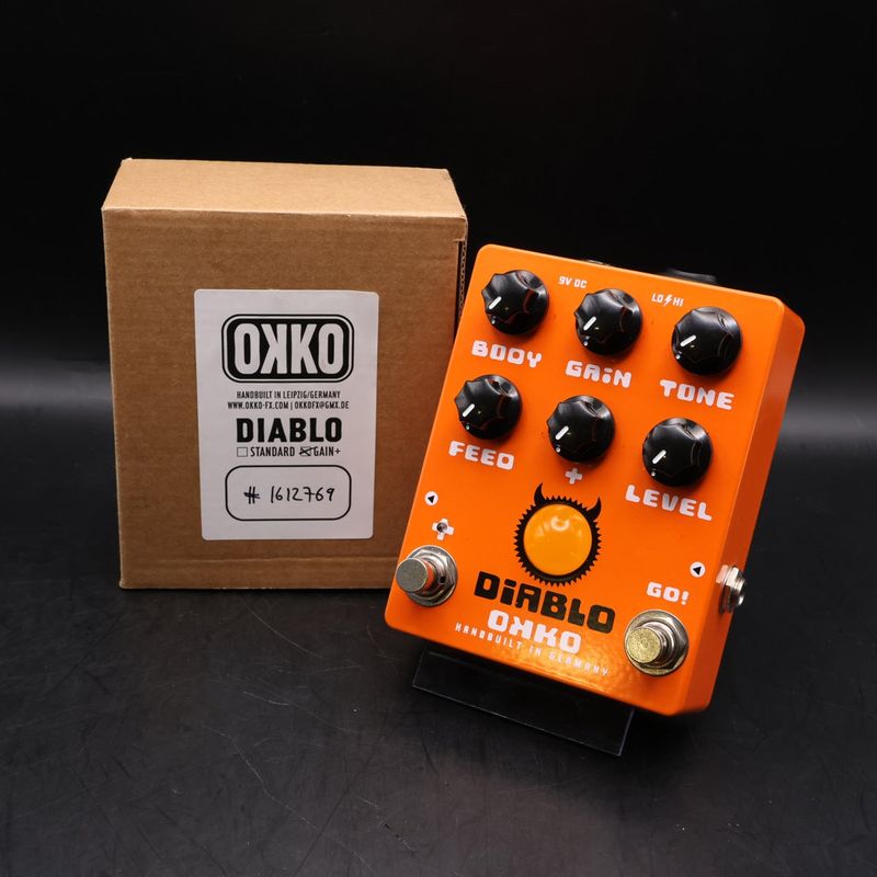 中古】OKKO / Diablo Gain+ オーバードライブペダル 【福岡店