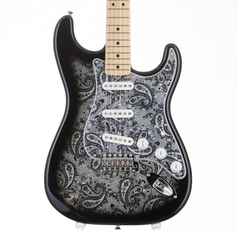 中古】FENDER MADE IN JAPAN / Limited Stratocaster Black Paisley