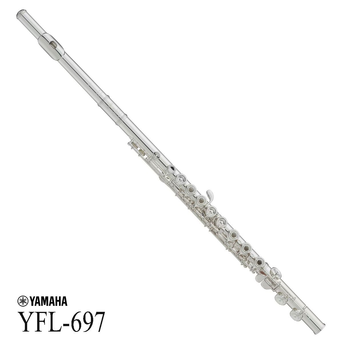 YAMAHA / YFL-697 フルート Finesse 管体銀製 インライン リングキイ E