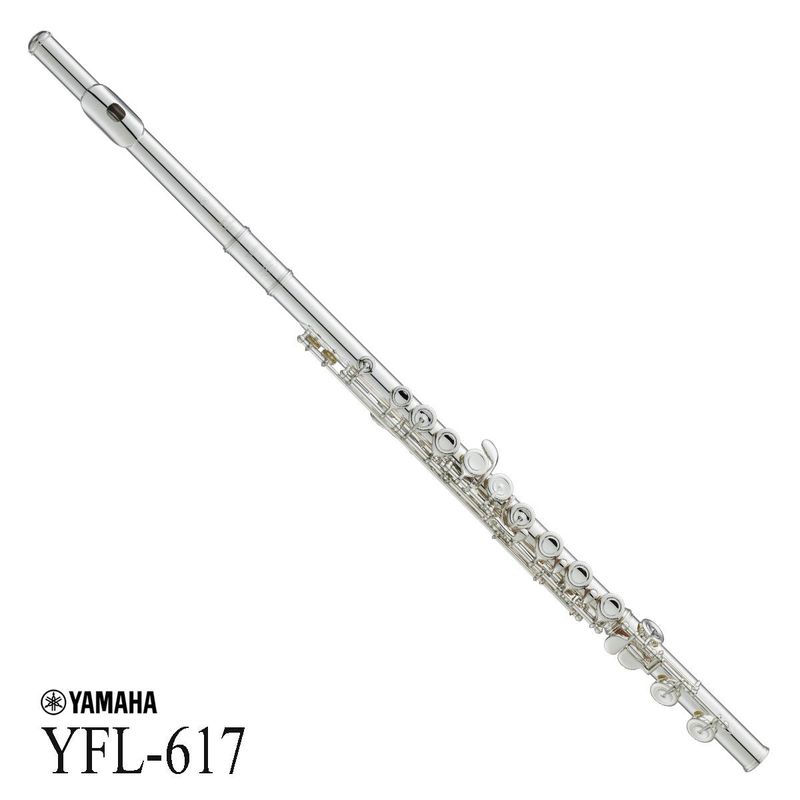 YAMAHA / YFL-617 ヤマハ フルート Finesse 管体銀製 カバードキイ E