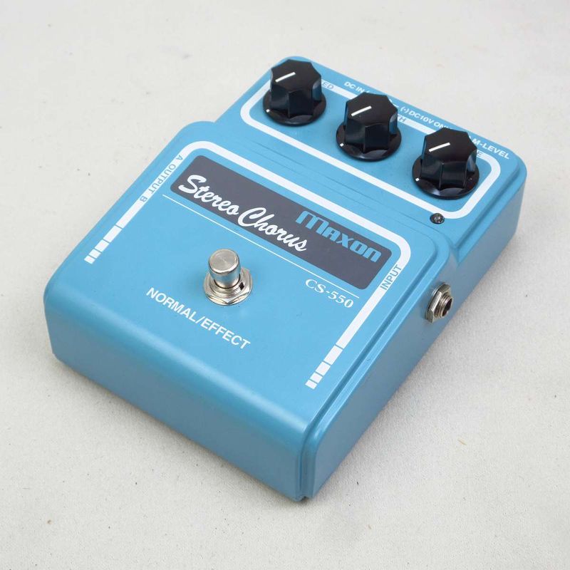 中古】Maxon / CS550 Stereo Chorus with AC Adapter コーラス 【横浜