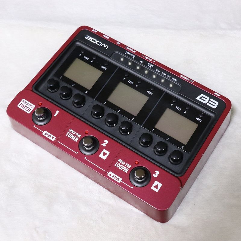 中古】ZOOM / B3 Bass Effects & Amp Simulator 【梅田店】 | マルチ