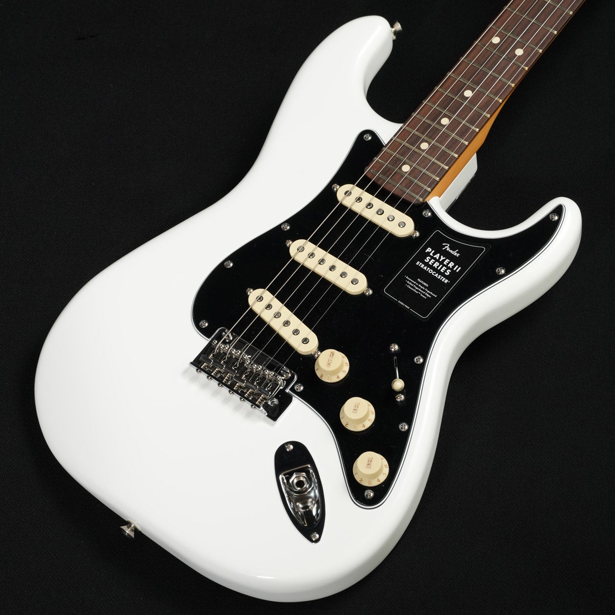 Fender / Player II Stratocaster Rosewood Fingerboard Polar White