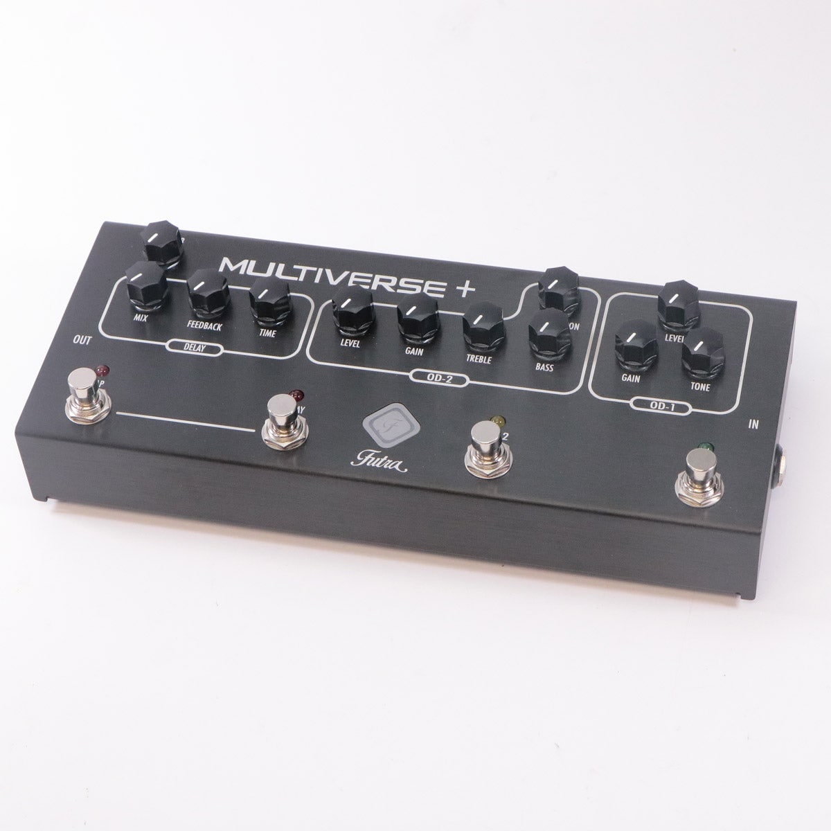 Futra MultiVerse+ マルチエフェクター OD2不良 訳あり 中古】FUTRA / Multiverse + マルチエフェクター フロアタイプ