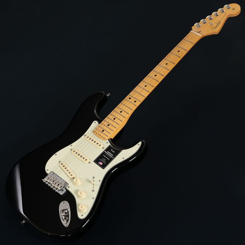 Fender / American Professional II Stratocaster Maple Fingerboard Black  [3.65kg]【S/N US24049052 (2025年製)】【池袋店】