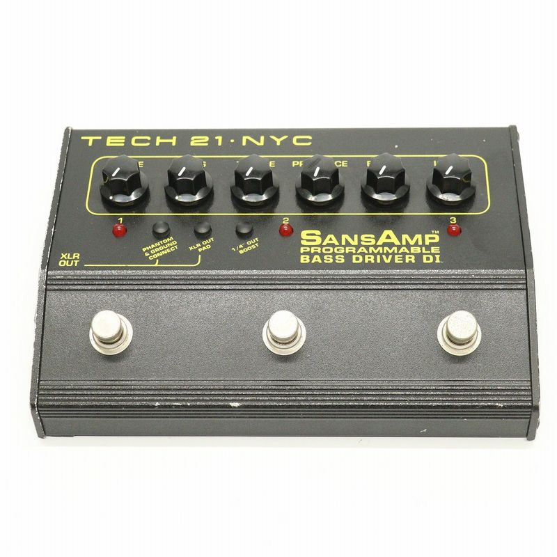 中古】TECH21 / SansAmp Programmable Bass Driver 【心斎橋店