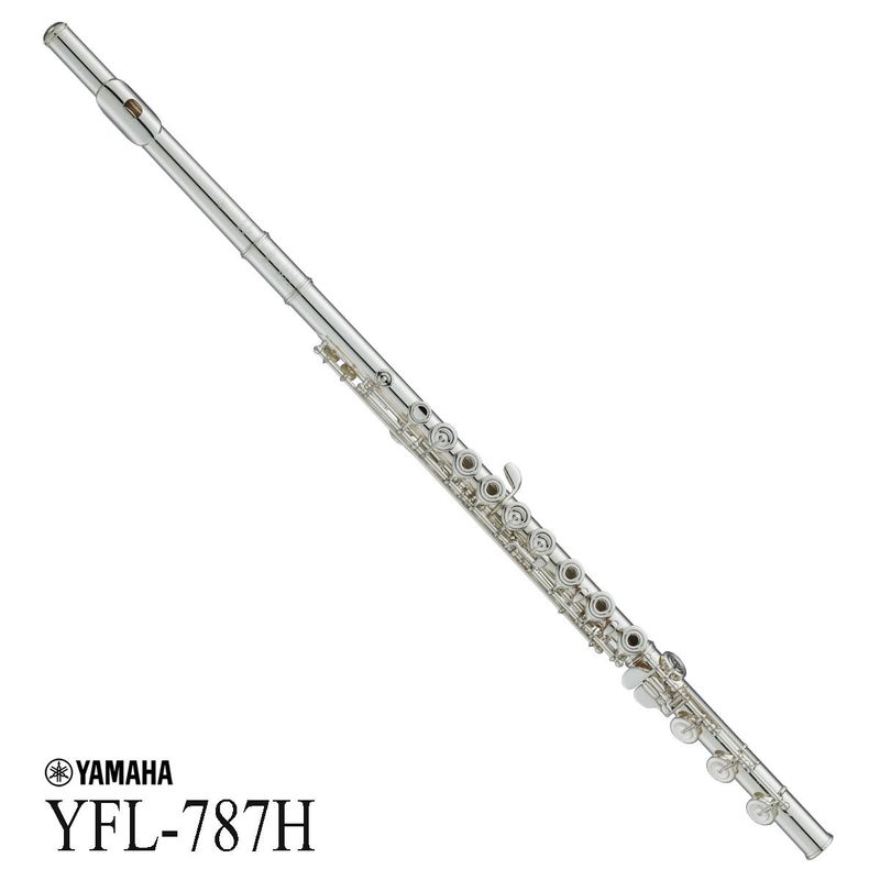 YAMAHA / YFL-787H フルート Finesse 銀製 インライン リングキイ H足