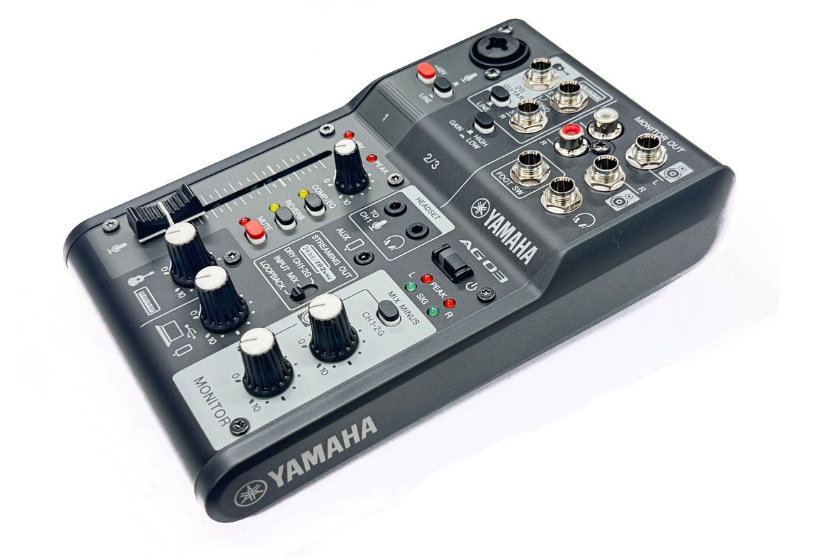 YAMAHA ヤマハ / AG03MK2 B (ブラック) ライブストリーミングミキサー