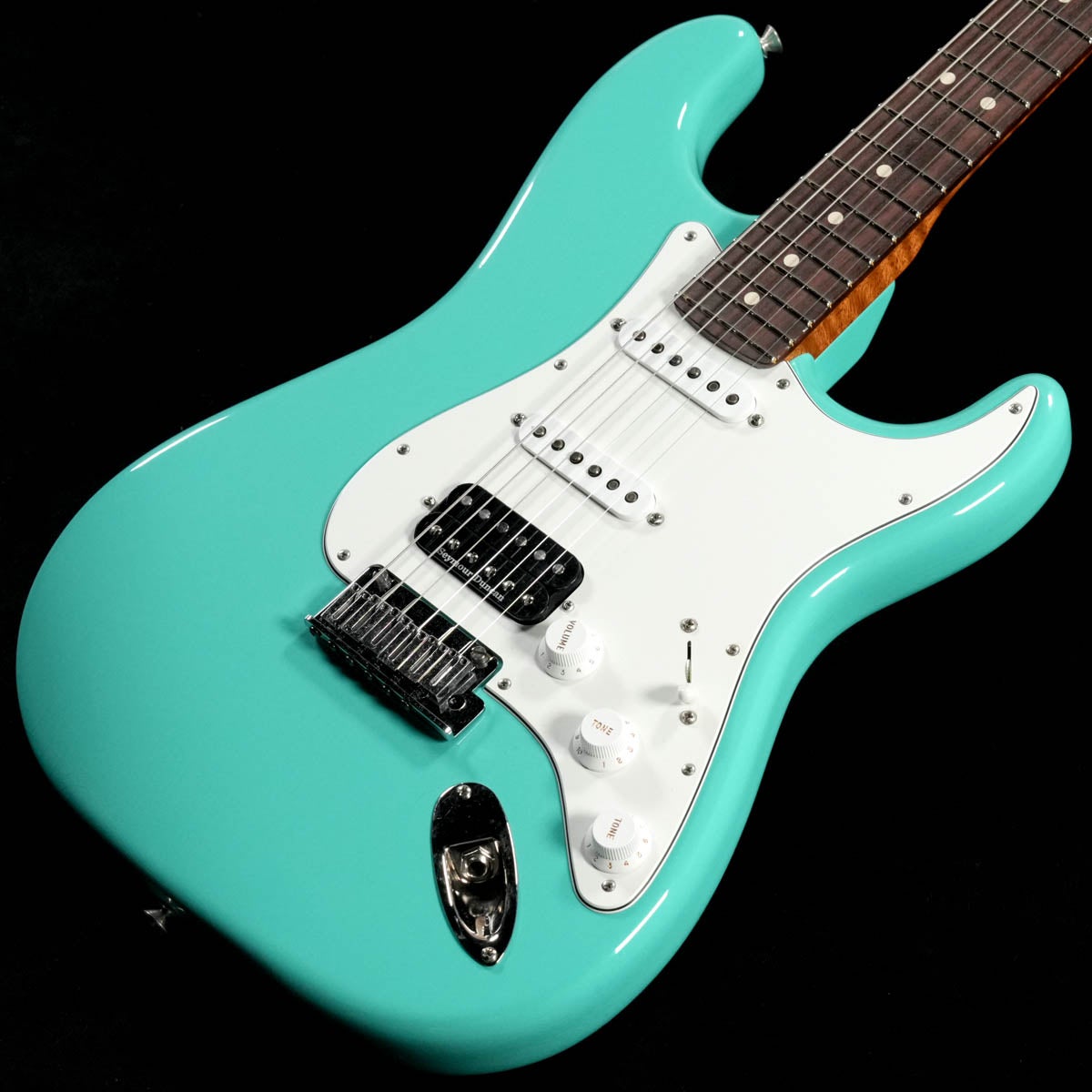 Fender Custom Shop / Custom Built Custom Stratocaster Closet Classic Roasted Flame Neck Sea Foam Green