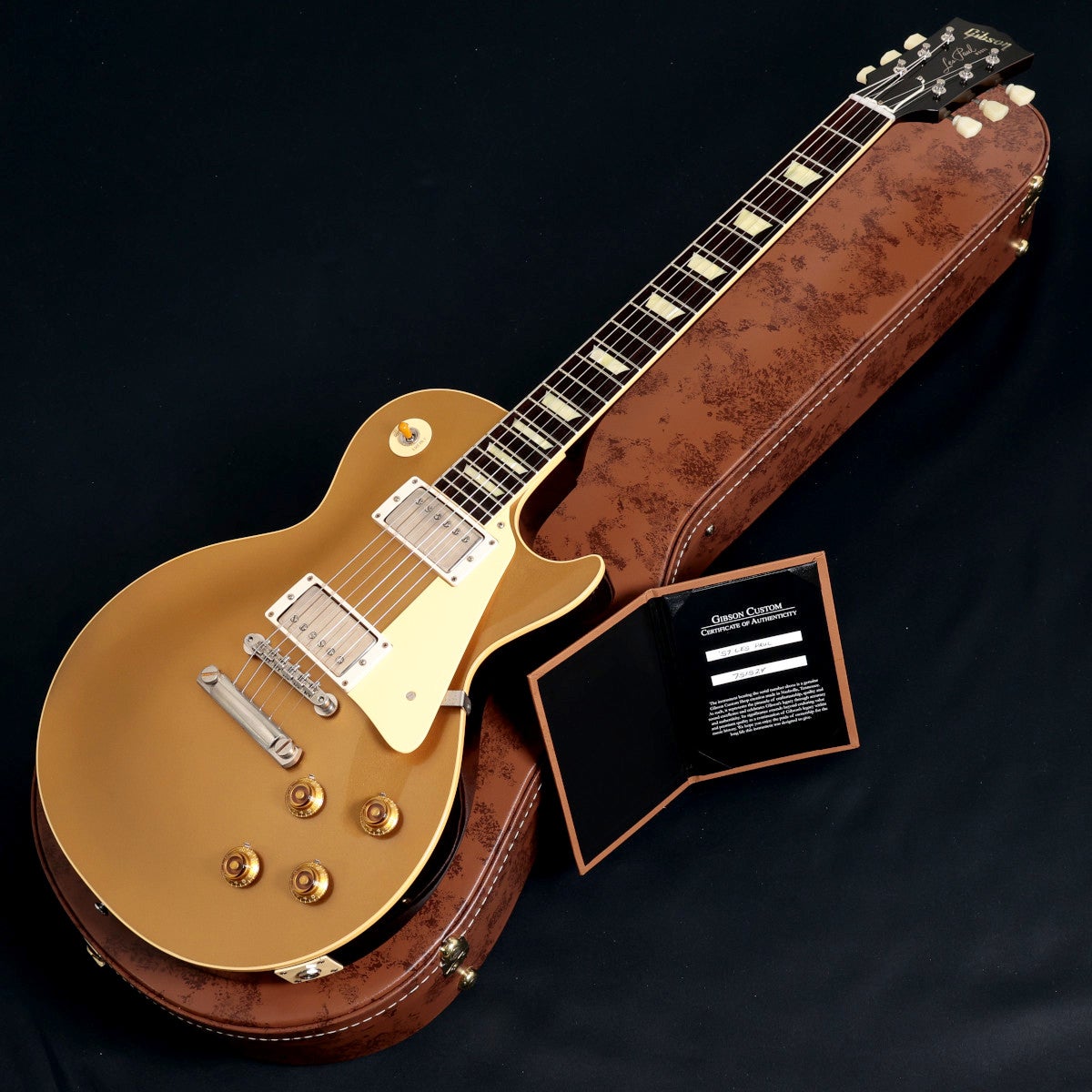 中古】Gibson Custom / 1957 Les Paul Reissue Gold Top VOS Double