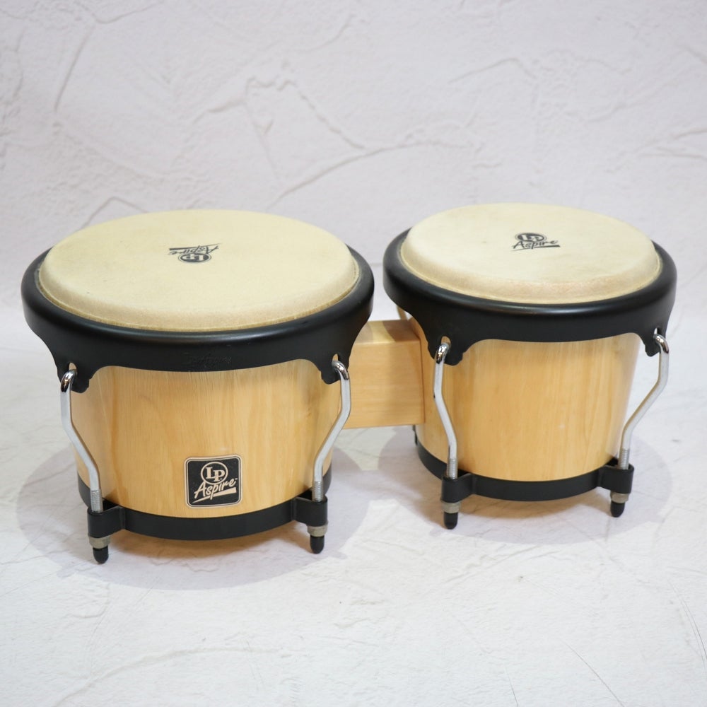 LPA601-AW LP Aspire Bongos ヘッドREMOに交換 中古 中古】LP / LPA601-AW ラテンパーカッション ボンゴ 【名古屋栄店