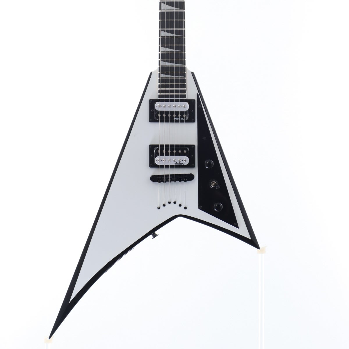 中古】Jackson / JS Series JS32T Rhoads White with Black Bevels