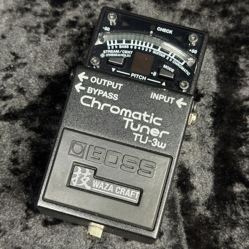 安心の長期5年保証】BOSS / TU-3W Chromatic Tuner技 WAZA CRAFT Made