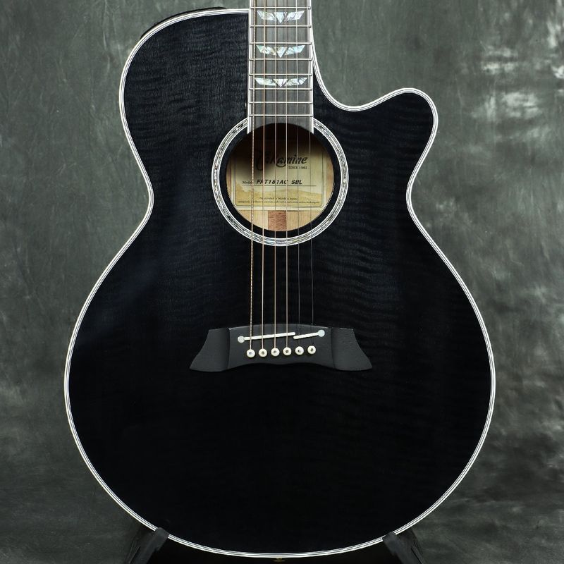Takamine アコースティックギター TD25?現状中古品 Takamine / FPT181AC SBL See-thru Black 100 Series 日本製【実物画像