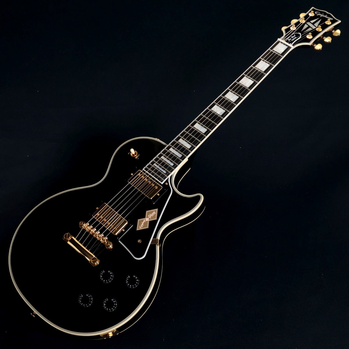 カスタムショップ製！Epiphone LesPaul Classic CS Epiphone / Inspired by Gibson Custom Les Paul Custom Ebony Ebony w