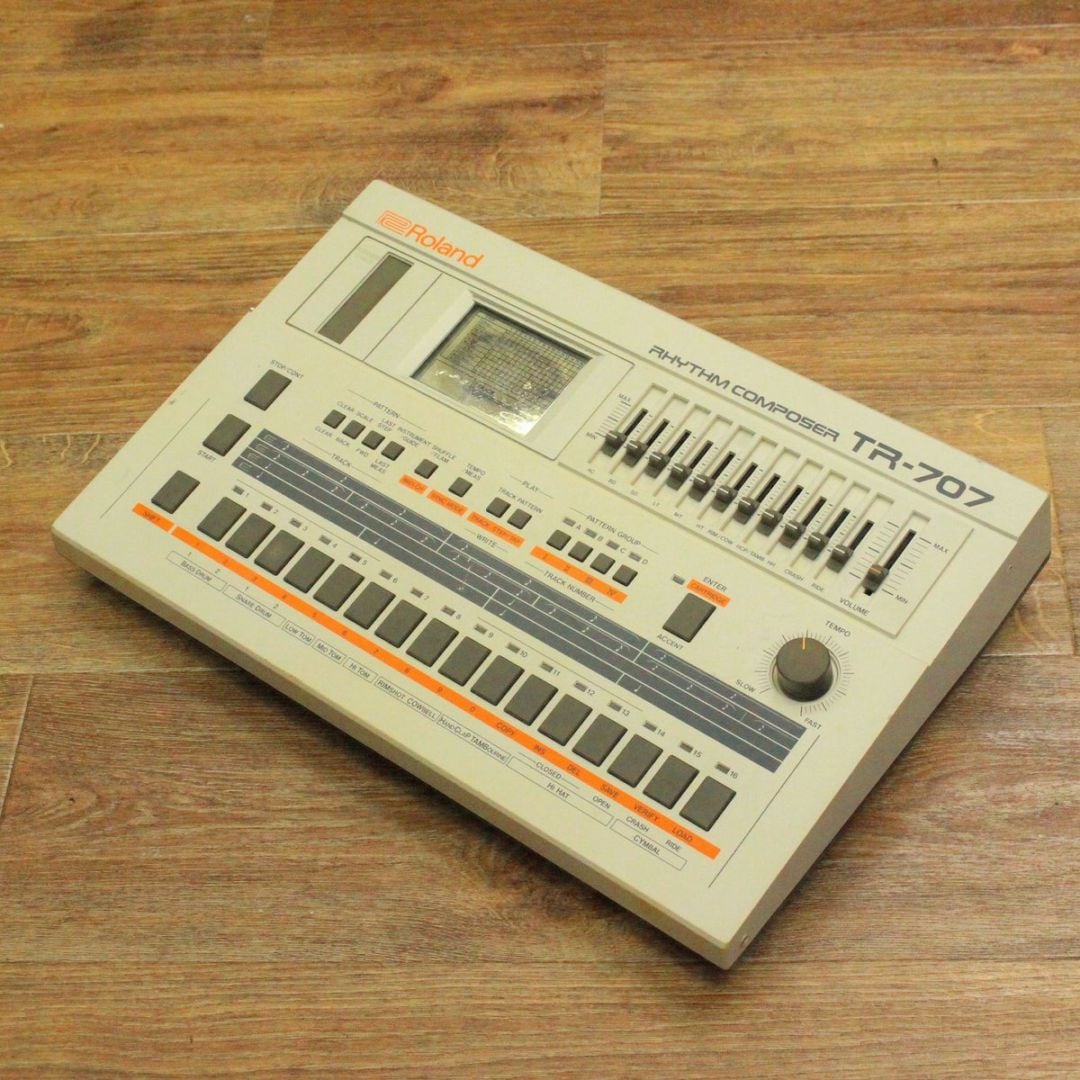 デンシケンセツ　音楽式コンプリートダム　廃盤　希少品　レア　入手困難　[CD] 中古】 ROLAND / TR-707 【キーボードマート新宿】【新宿店】 | リズム