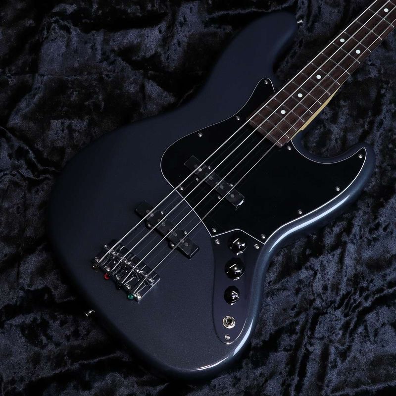 [特典付き]Fender / FSR Collection Hybrid II Jazz Bass Charcoal Frost Metallic with Matching Head [日本製] 【横浜店】【S/N:JD26027211】【4.13kg】