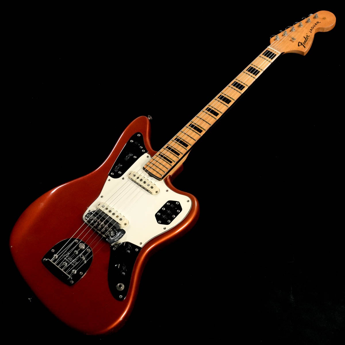 【빈티지】Fender / 1970 Jaguar Maple Black Binding Inlay Candy Apple Red 【시부야점】《05VG》 사진 2