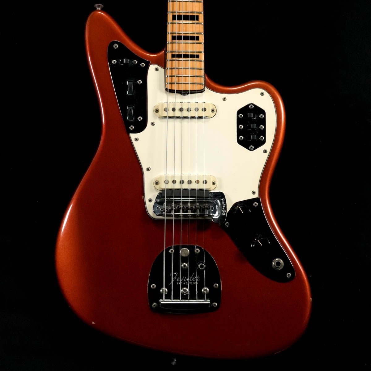 【빈티지】Fender / 1970 Jaguar Maple Black Binding Inlay Candy Apple Red 【시부야점】《05VG》