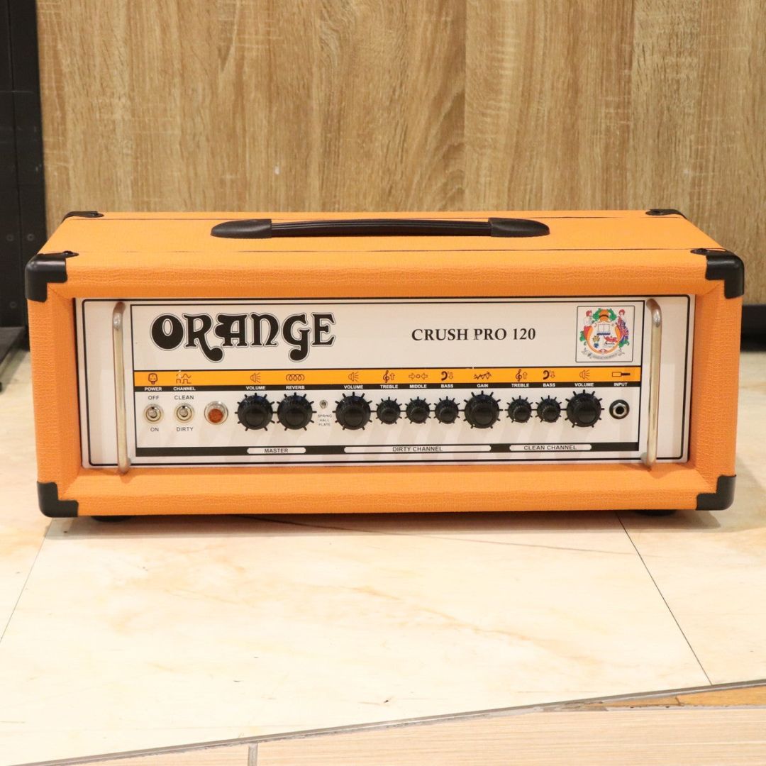 中古】Orange / CR120H Crush Pro 120 Head 【梅田店】 | ヘッドアンプ