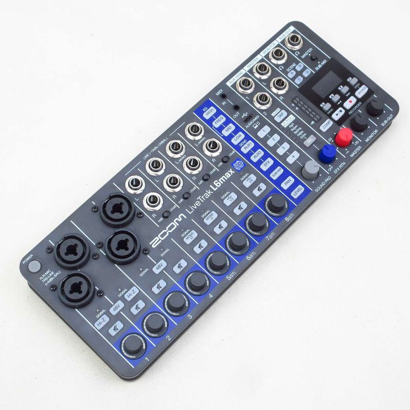 中古】ZOOM / LiveTrak L-6Max ミキサー&レコーダー＆オーディオ