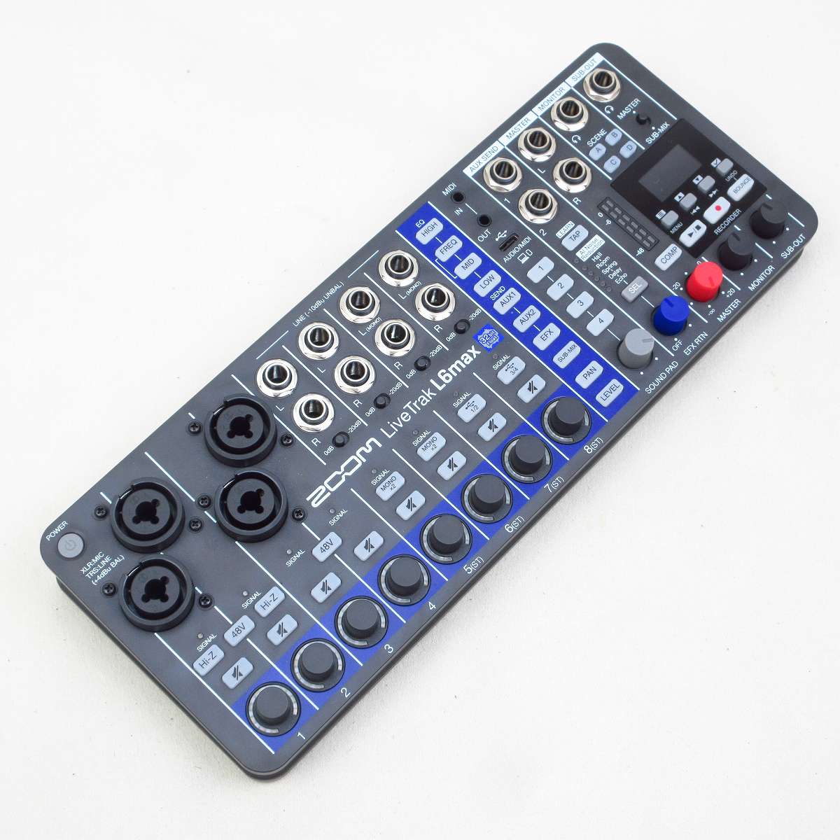 中古】ZOOM / LiveTrak L-6Max ミキサー&レコーダー＆オーディオ
