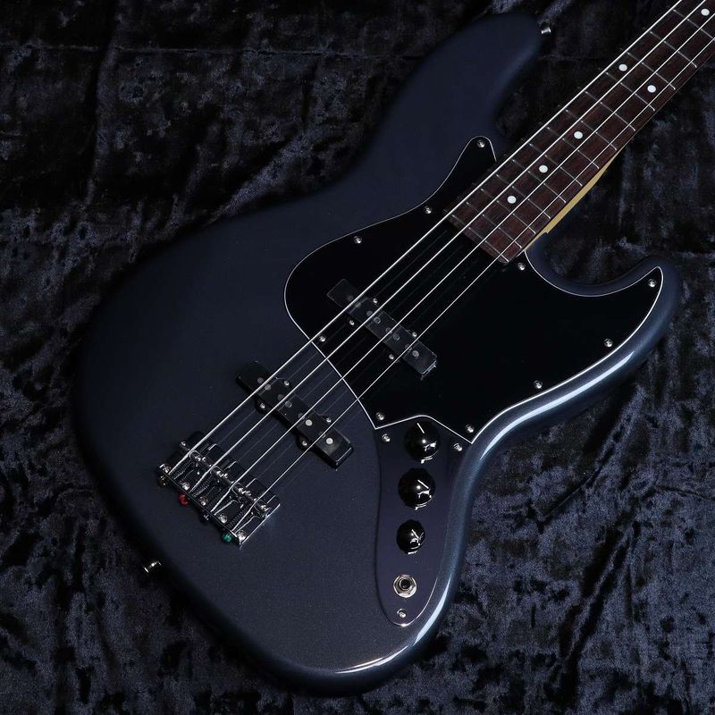 [特典付き]Fender / FSR Collection Hybrid II Jazz Bass Charcoal Frost Metallic with Matching Head [日本製] 【横浜店】【S/N:JD26027186】【4.01kg】
