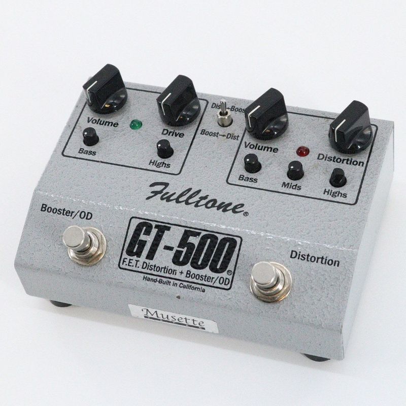 ギター Fulltone GT500 中古】FULLTONE / GT-500 【渋谷店】 | ディストーション | イシバシ楽器