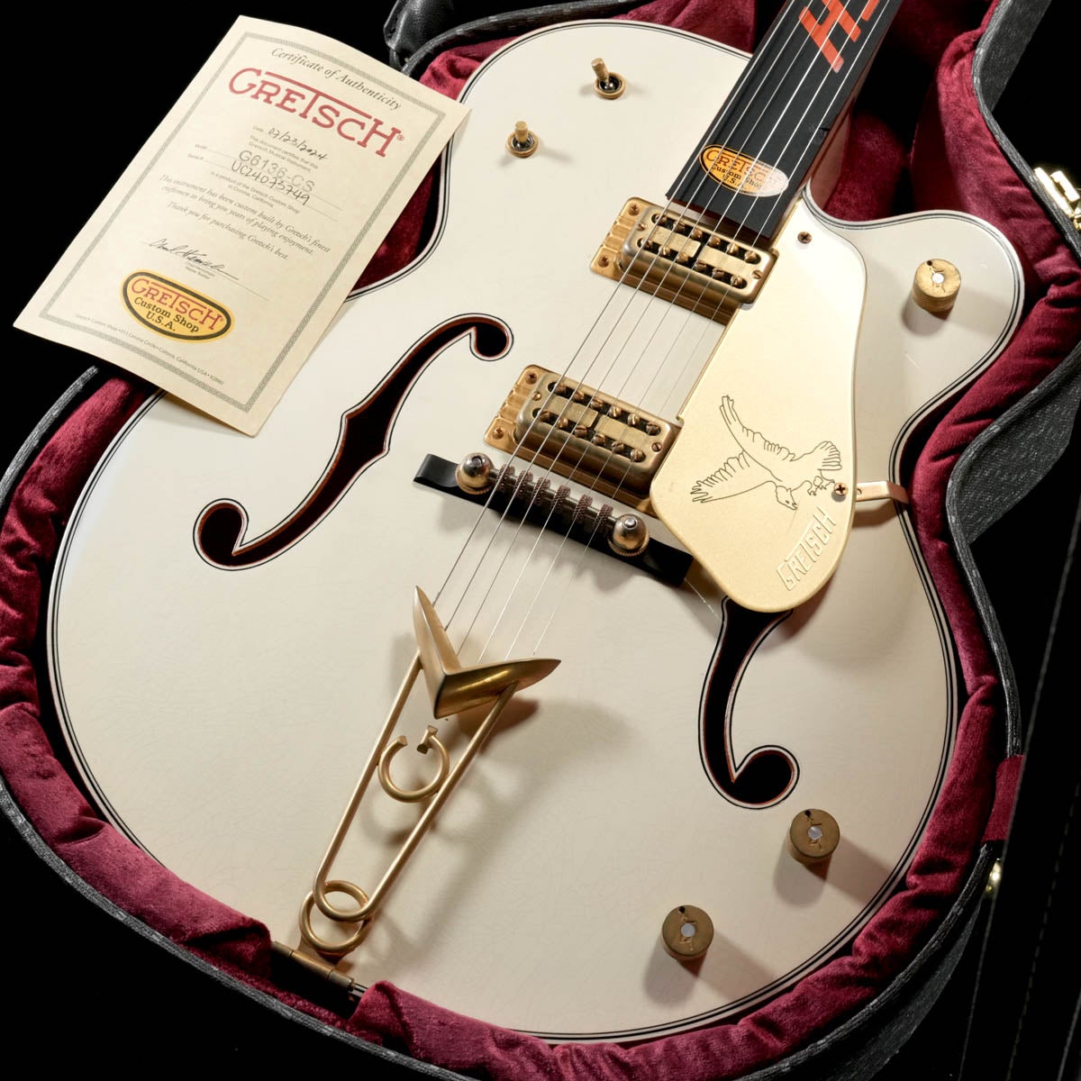 中古】GRETSCH / G6136-59 White Falcon Relic Masterbuilt by Chad