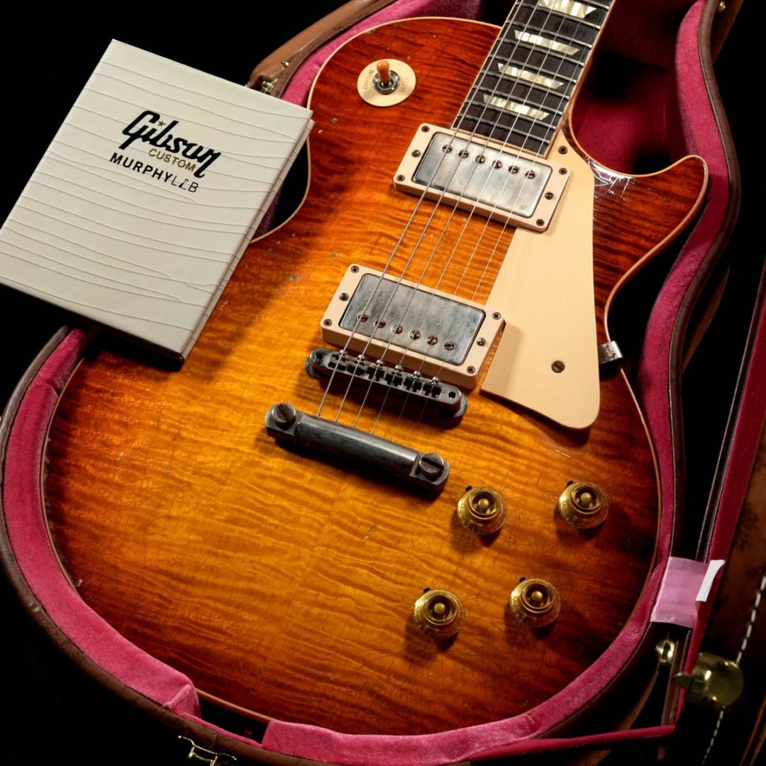 Gibson Custom / Murphy Lab 1959 Les Paul Standard Murphy Painted Ultra Light Aged  Washed Cherry