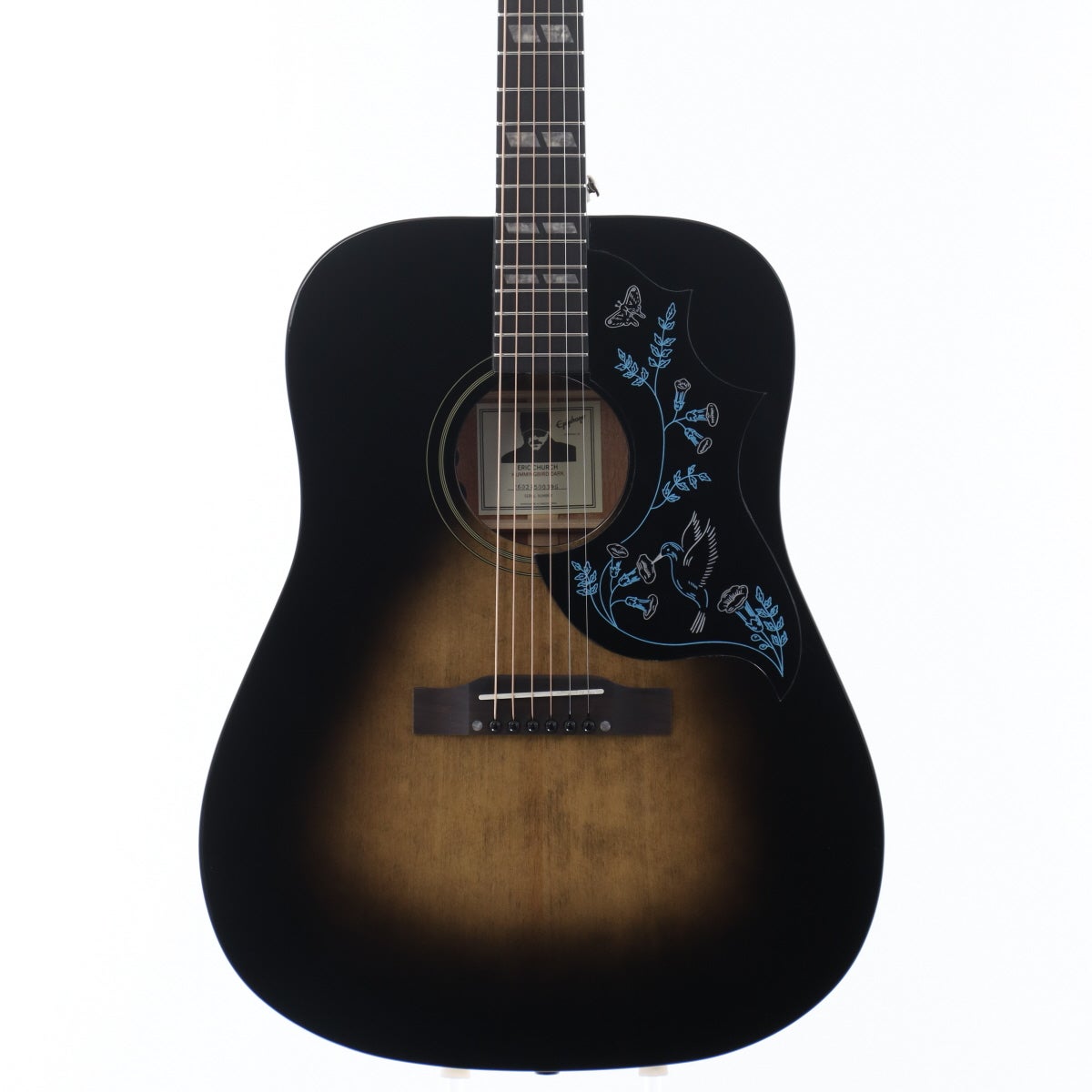 中古】Epiphone / Eric Church Hummingbird Dark Cobra Burst 【心斎橋