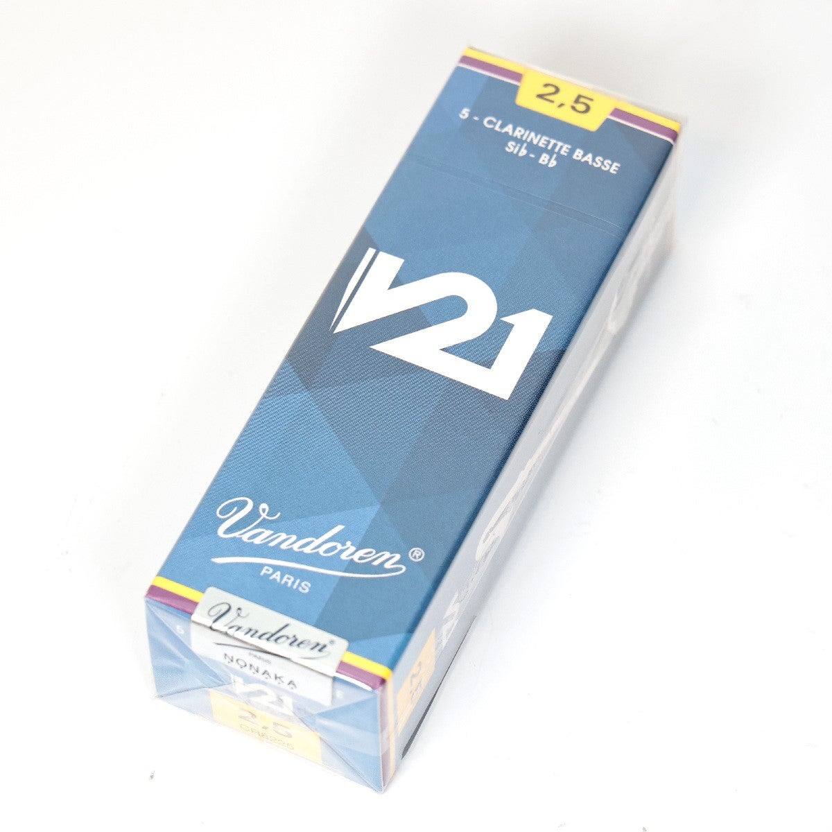 中古】VANDOREN / バスクラリネット リード 5枚入 V21 バンドレン 2.5