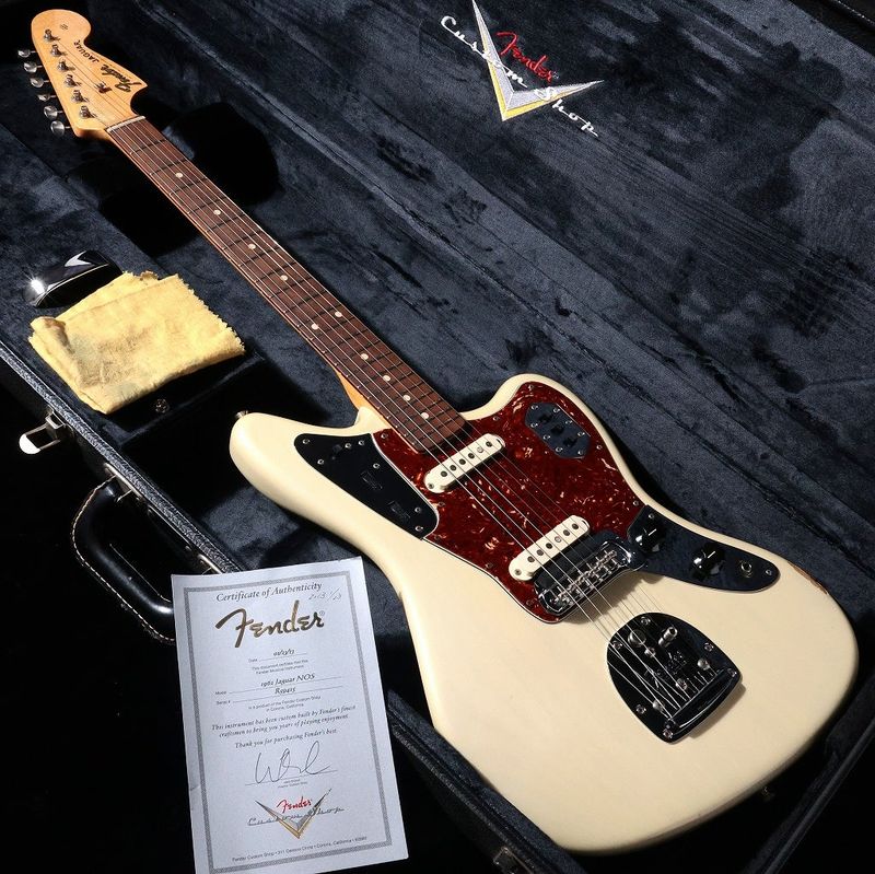 【中古】FENDER CUSTOM SHOP / 1962 Jaguar NOS White Blonde 【御茶ノ水本店】