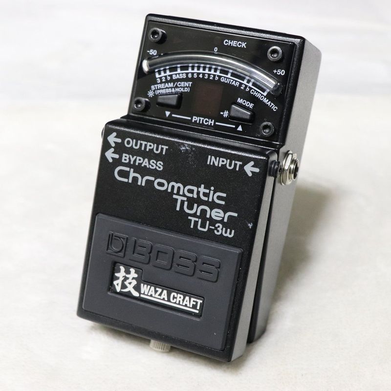 BOSS / TU-3W Chromatic Tuner技 WAZA CRAFT Made in Japan 日本製