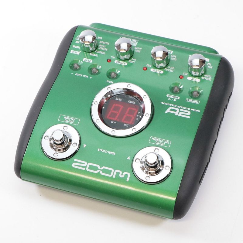 美品 ZOOM アコースティックエフェクツペダル A2 中古】ZOOM / A2 Acoustic Effects Pedal アコースティックギター用