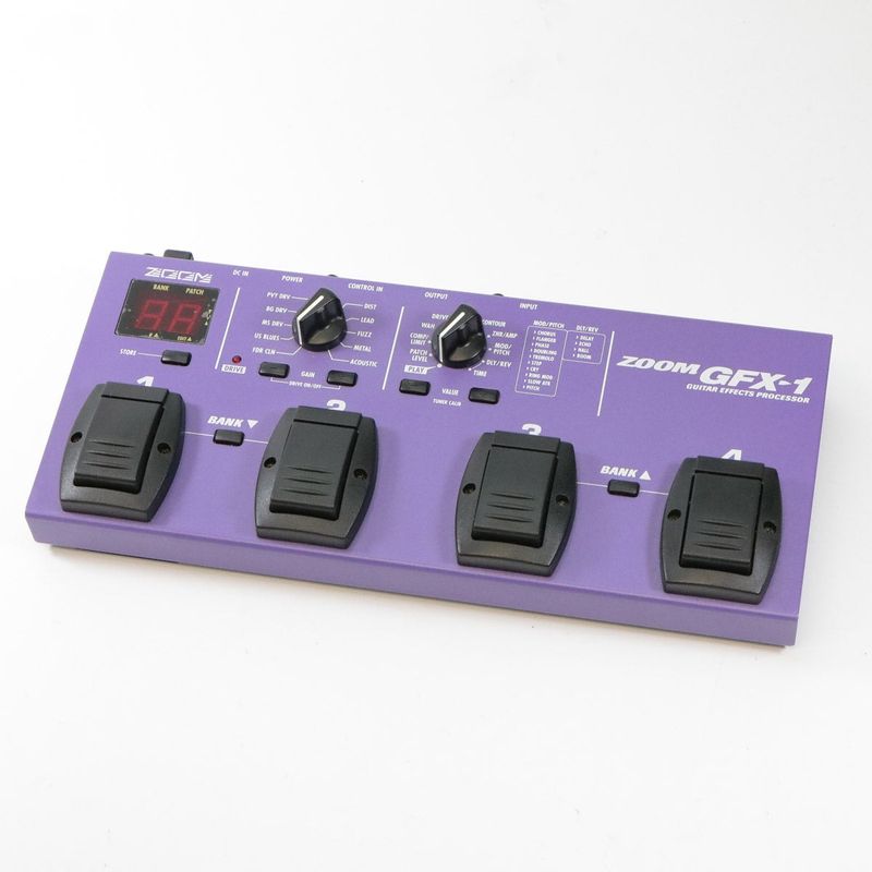 中古】ZOOM / GFX-1 Guitar Effects Processor マルチエフェクター