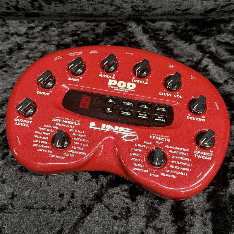 中古】LINE6 / POD Version 2.0 【新宿店】 | ギタープリアンプ