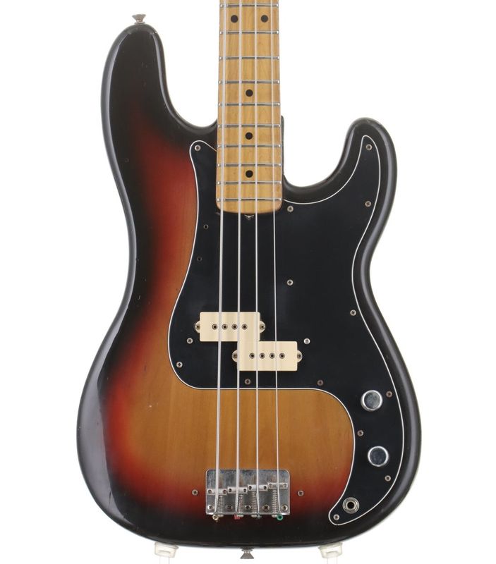 中古】Fender / Precision Bass Sunburst Maple Fingerboard Modified