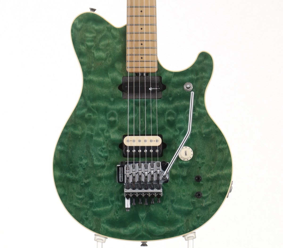 中古】MUSIC MAN / AXIS EX Translucent Green Modified【3.67kg】【S