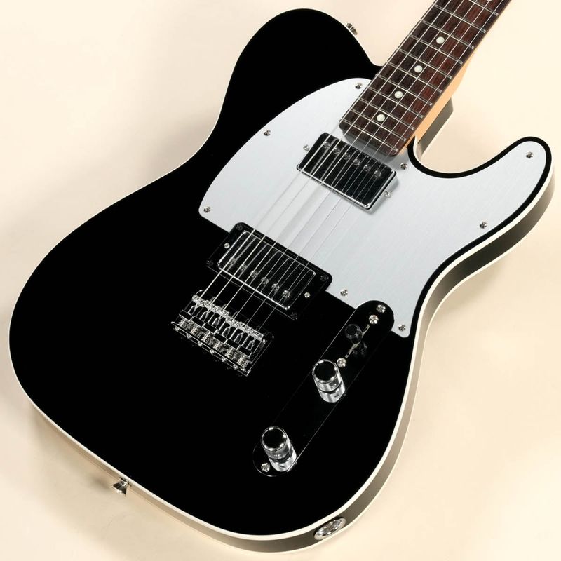 Fender / ISHIBASHI FSR Made In Japan Hybrid II Telecaster Custom HH Black w/Anodized Silver Pickguard【渋谷店】