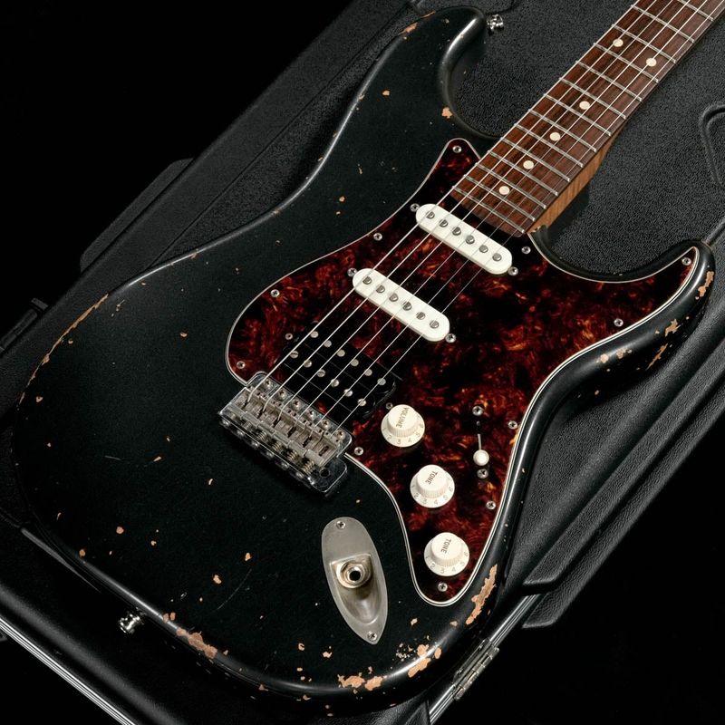 中古】XOTIC / XSC-2 Alder Roasted Flame Maple Neck Charcoal Frost