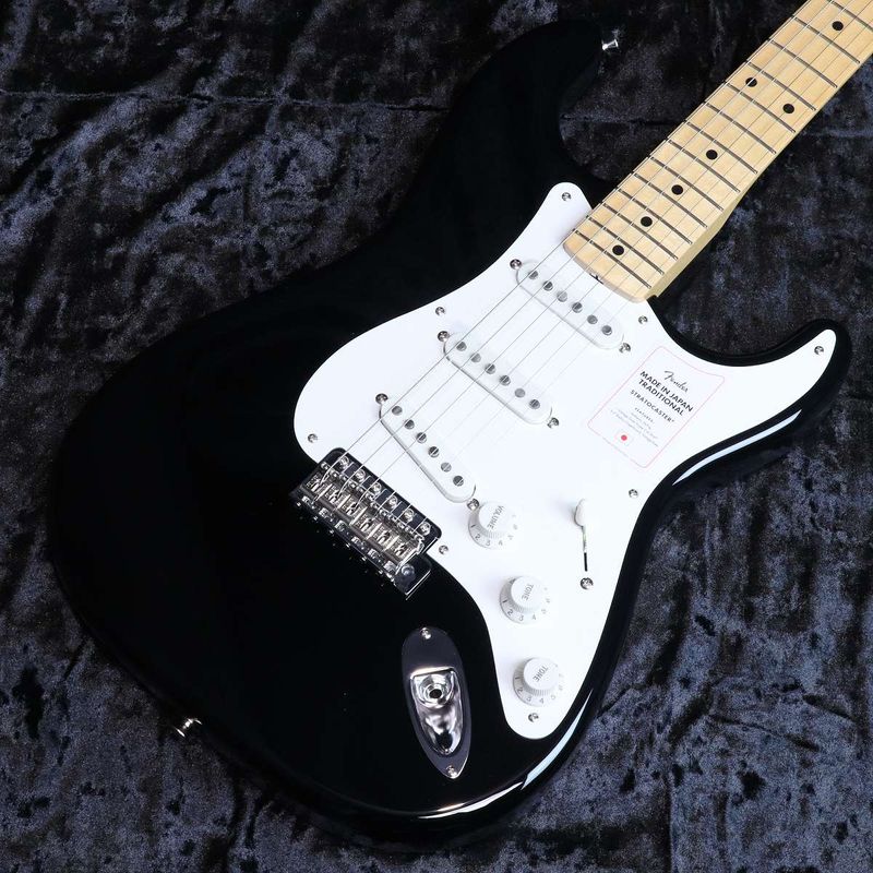 [特典付き]Fender / Made in Japan Traditional 50s Stratocaster Maple Fingerboard Black 【横浜店】【S/N:JD26019882】【3.48kg】