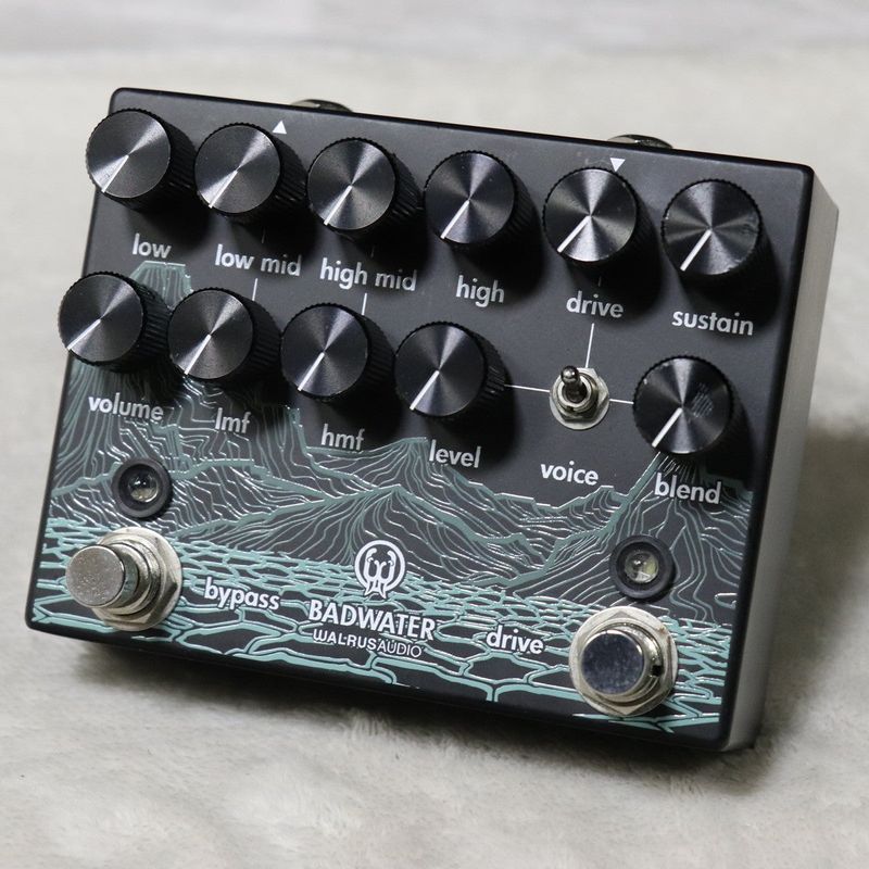 中古】Walrus Audio / BADWATER BASS PRE-AMP D.I. 【梅田店