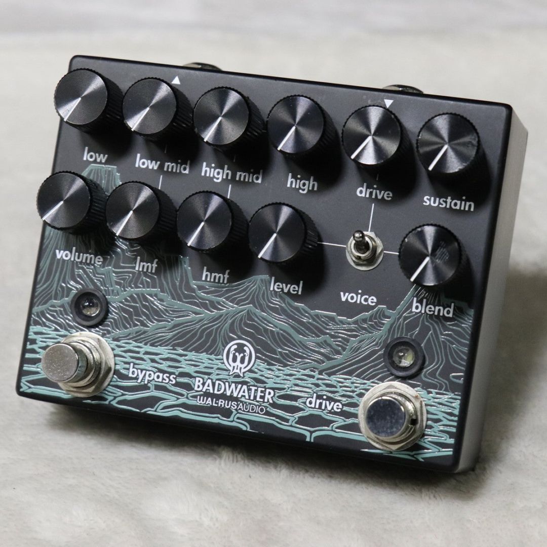 中古】Walrus Audio / BADWATER BASS PRE-AMP D.I. 【梅田店