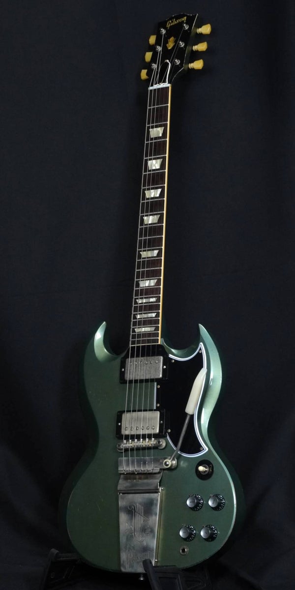 GIBSON CUSTOM / Murphy Lab 1964 SG Standard w/Maestro Vibrola Light Aged Pelham Blue 【오차노미즈 본점 FINEST GUITARS】 사진 2
